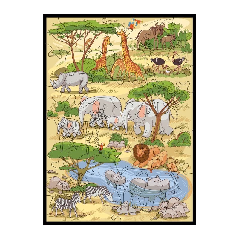 The Kids Puzzles ( 4 in 1) - Image 5